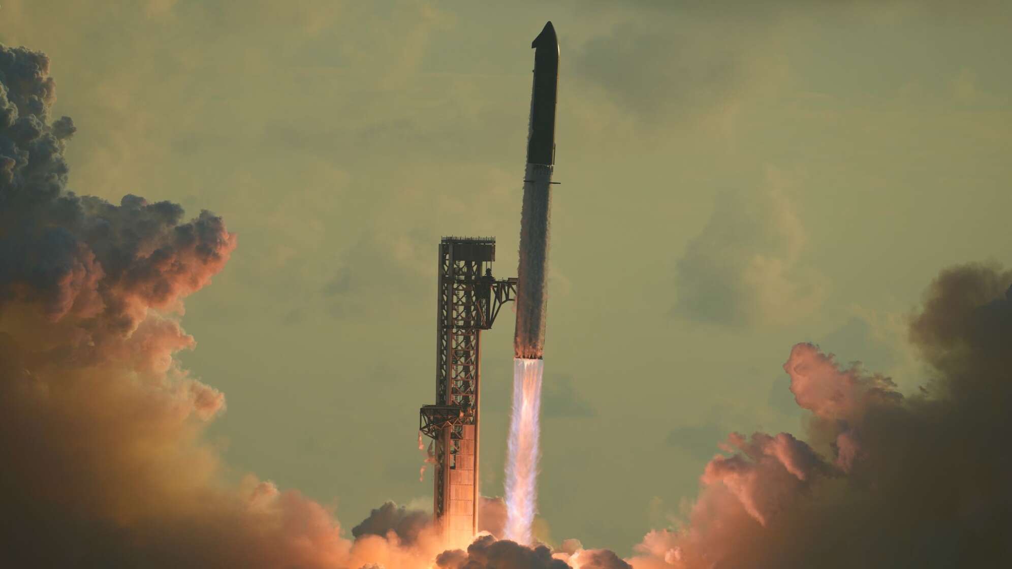 Start Raketensystem «Starship» von SpaceX