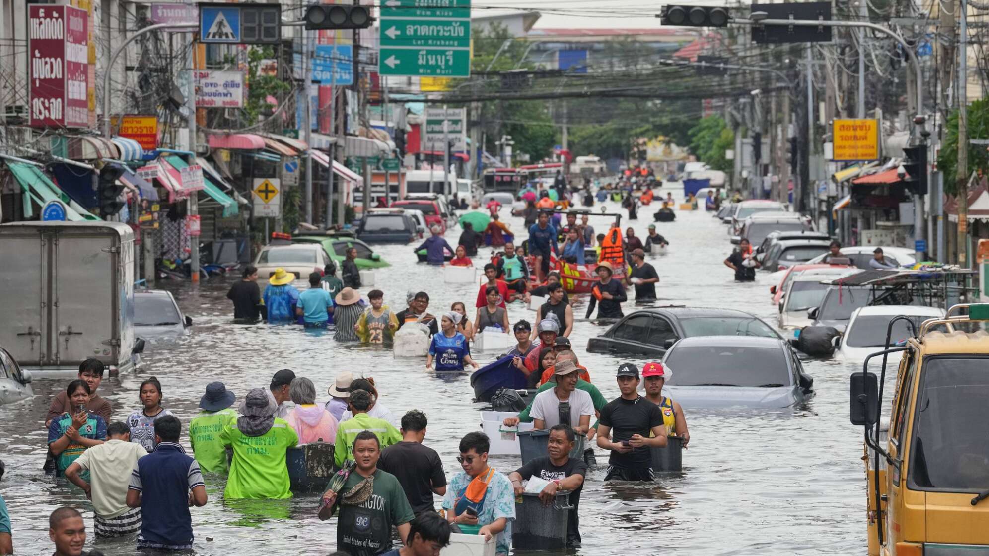 Überschwemmungen in Bangkok