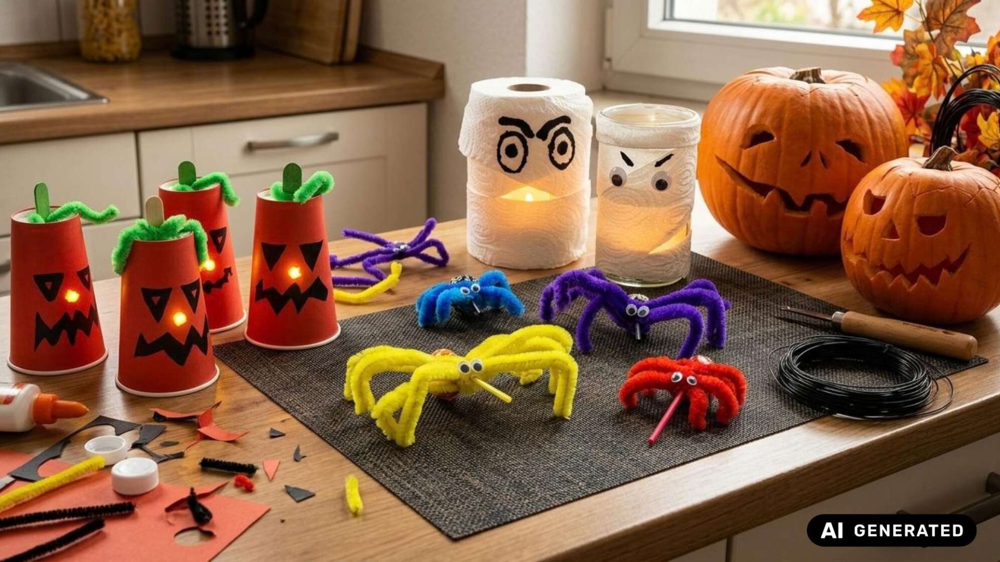 Halloween basteln: Deko und DIY-Ideen