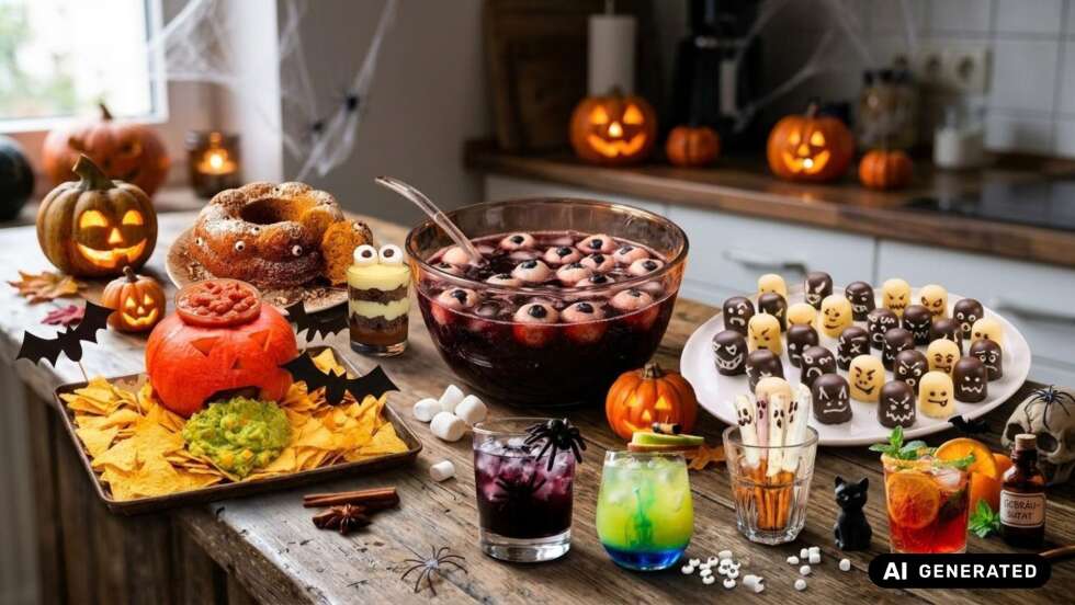 Halloween-Rezepte: Grusel-Snacks, Kuchen und Getränke