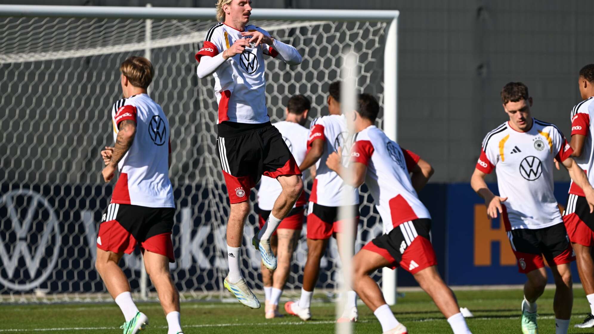 Fußball-Nationalmannschaft - Training