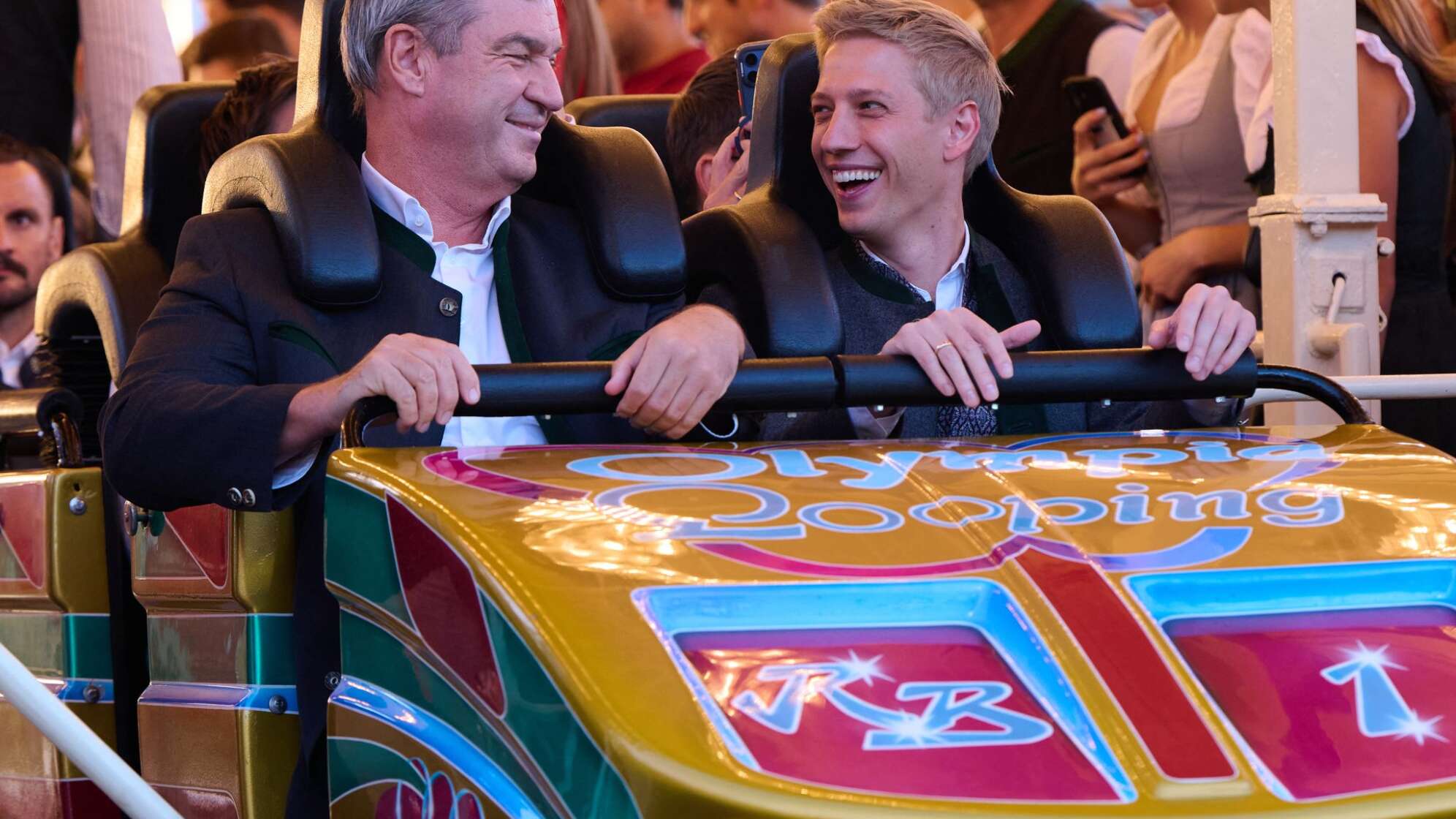Söder und Krause fahren „Olympia Looping“