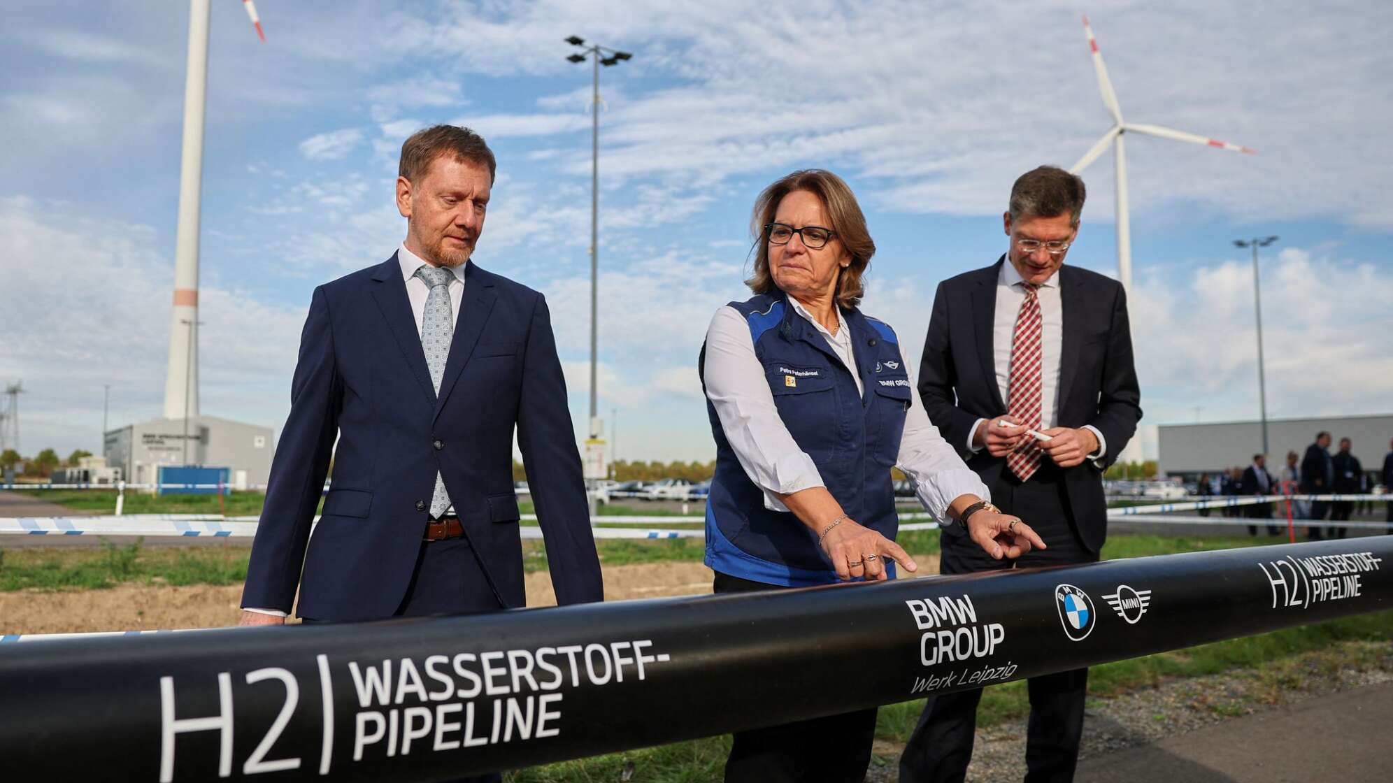 BMW-Werk Leipzig wird an Wasserstoff-Netz angeschlossen