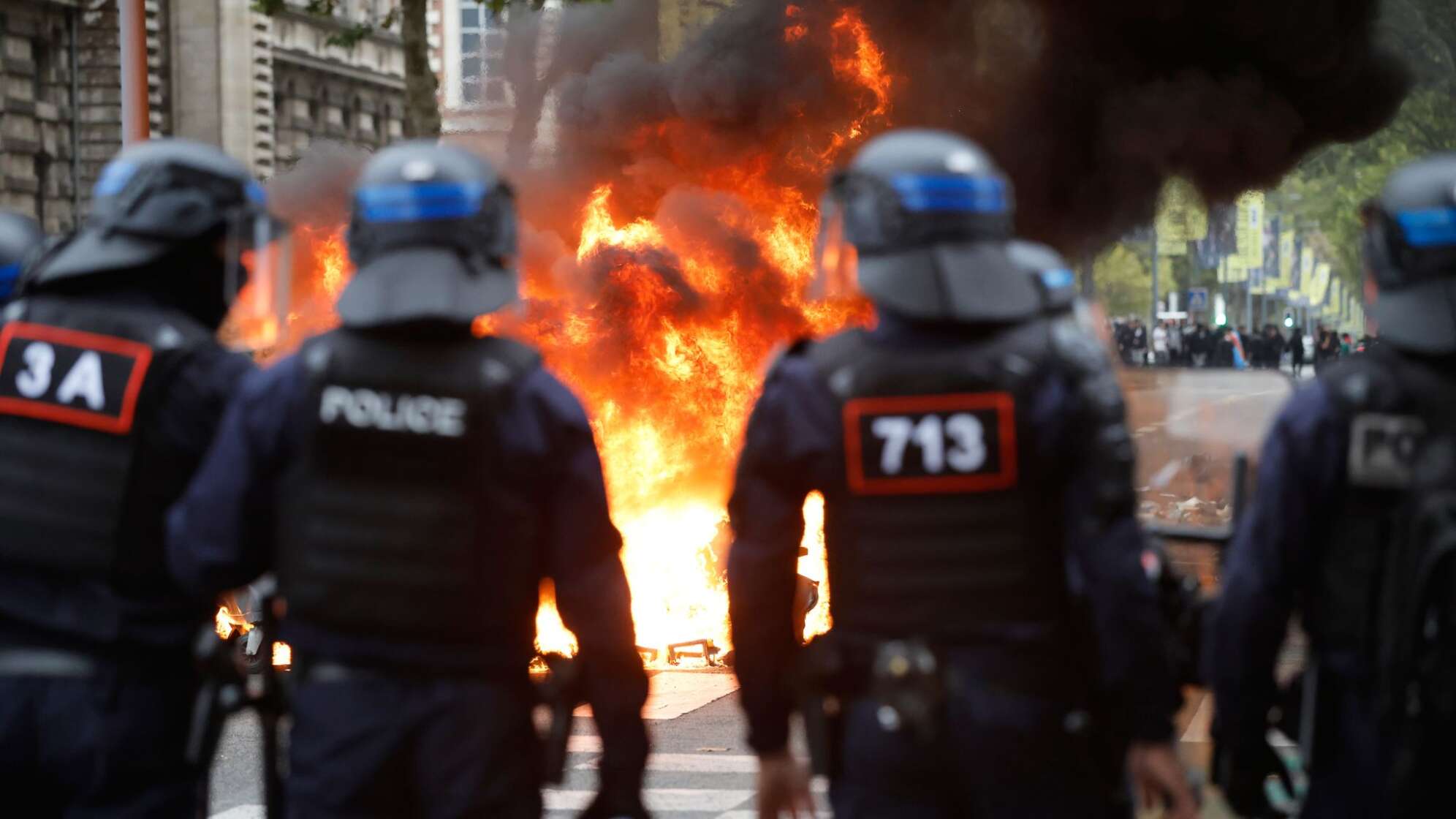 Schulkrawalle in Frankreich weiten sich aus - 625 Festnahmen