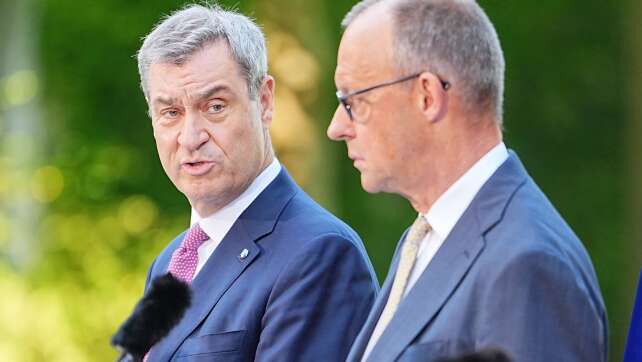Söder: Friedrich Merz ist Kanzler und bleibt Kanzler