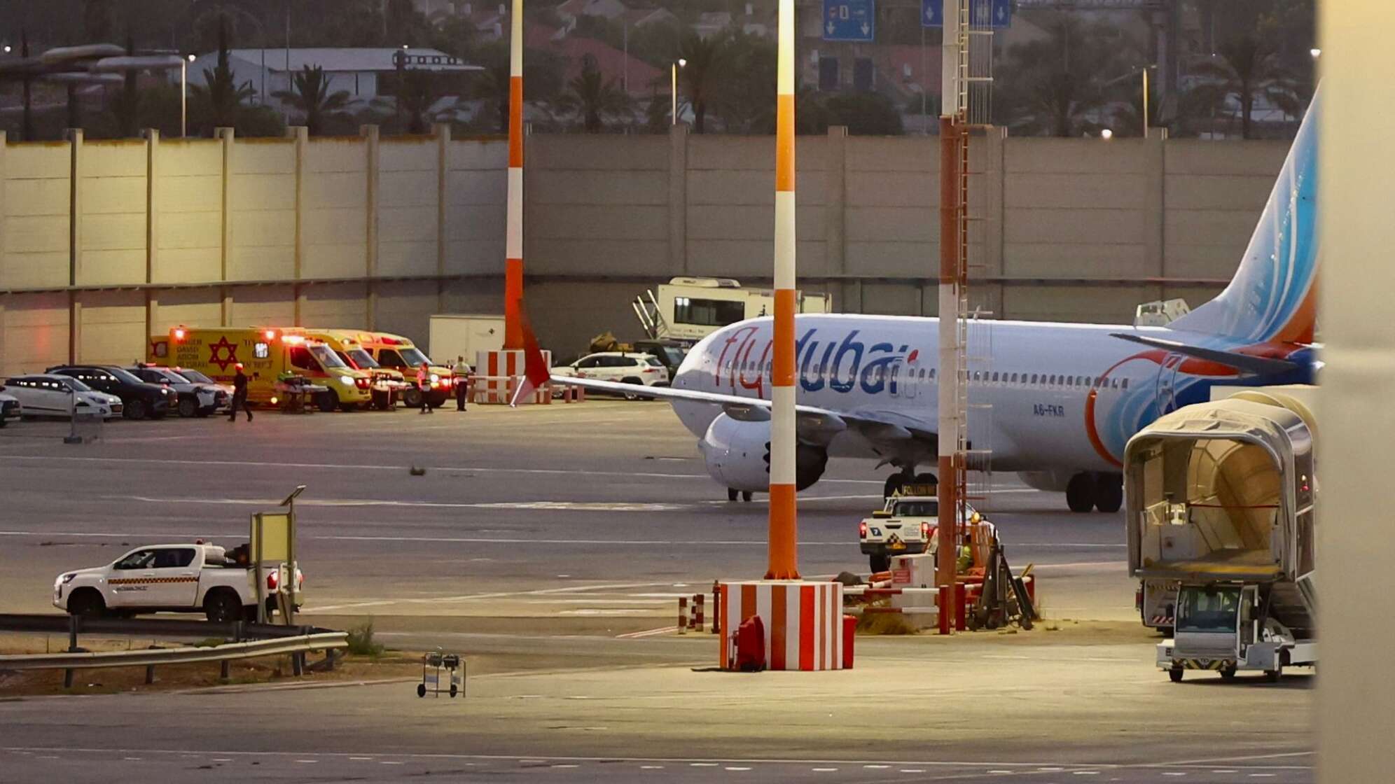 Flugvorfall im Nahen Osten