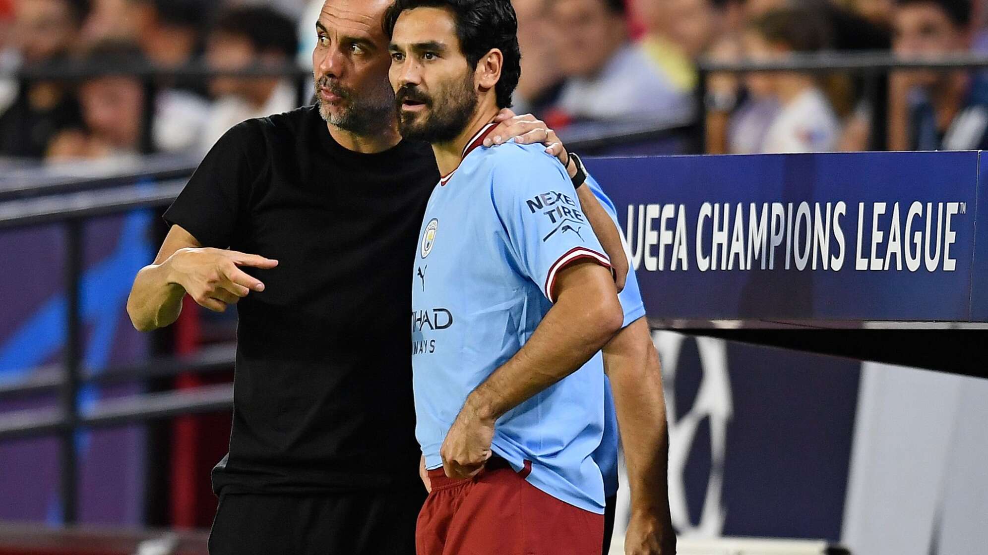 Pep Guardiola und İlkay Gündoğan