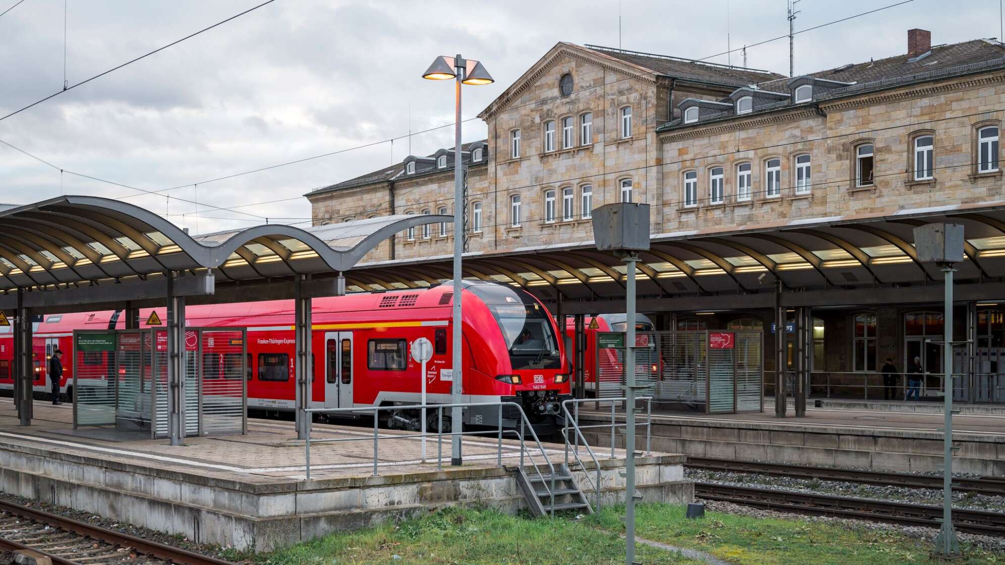 Bahnbaustelle ICE-Strecke zwischen Nürnberg und Bamberg