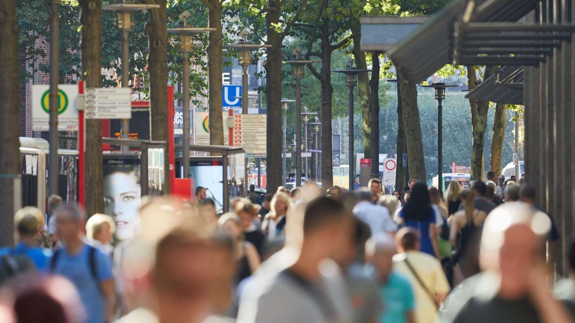 Menschen in der Stadt