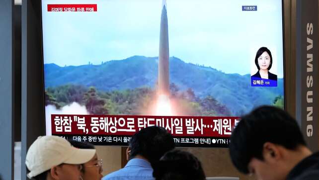 Nordkorea feuert erneut ballistische Rakete ab