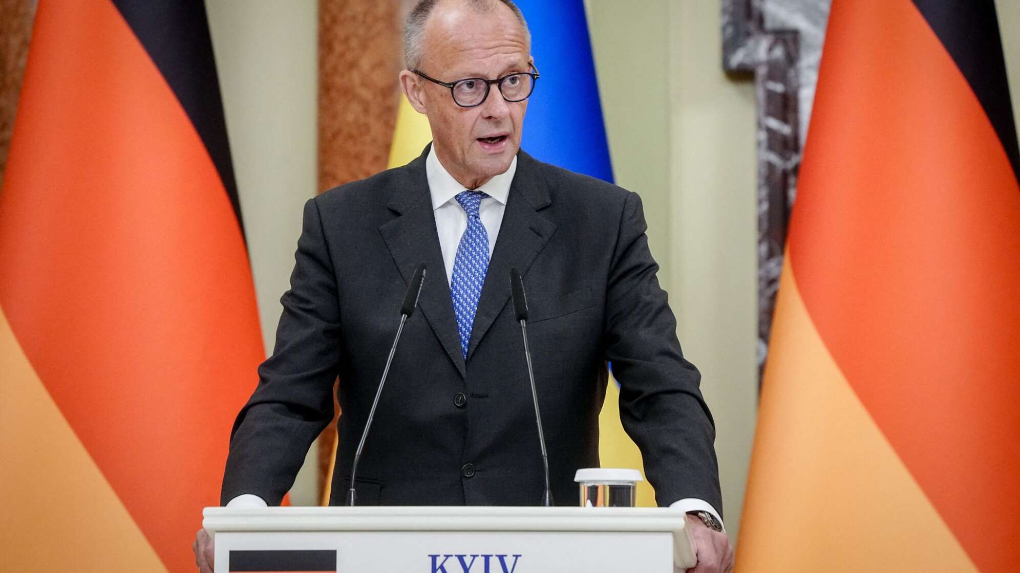 Bundeskanzler Merz reist in die Ukraine
