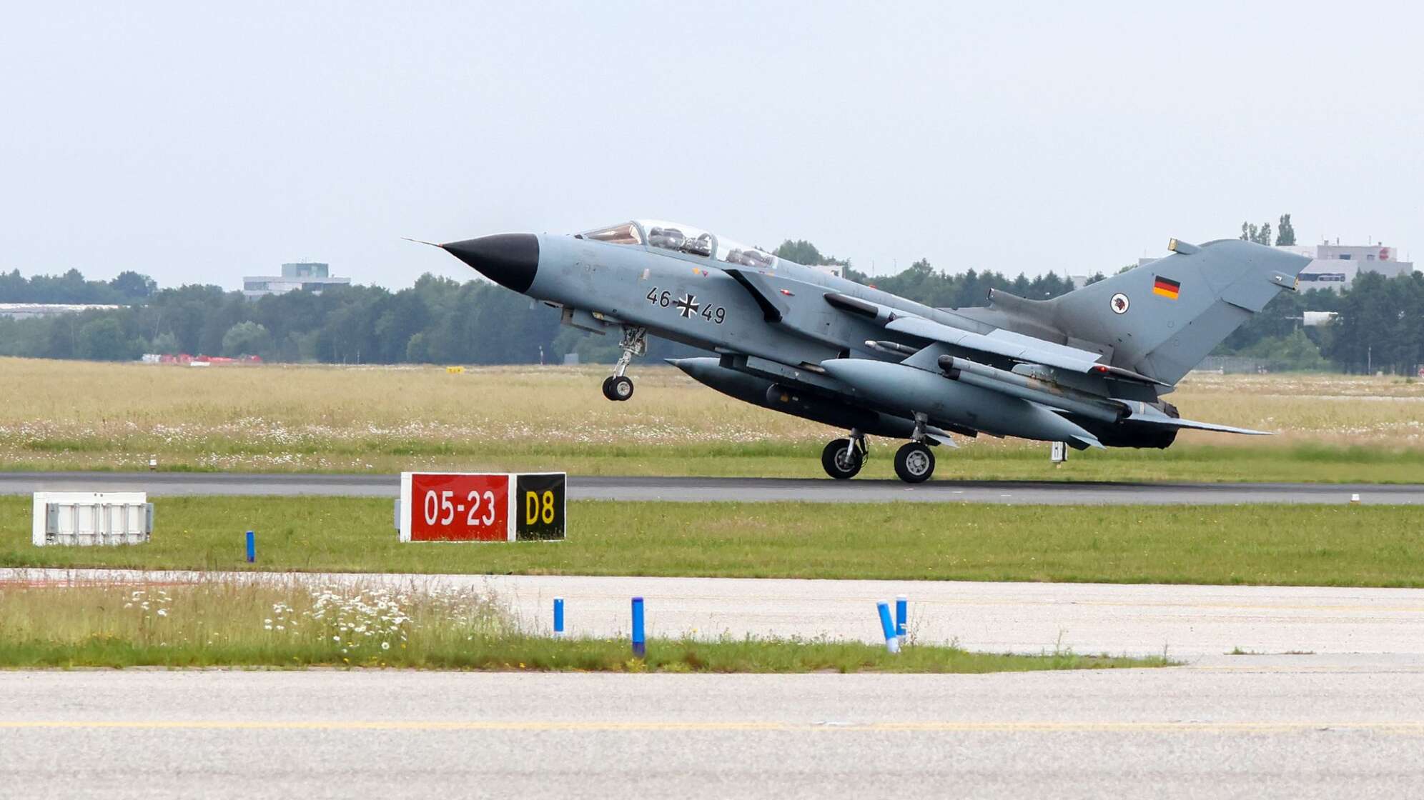 Luftwaffe trainiert am Nürnberger Flughafen