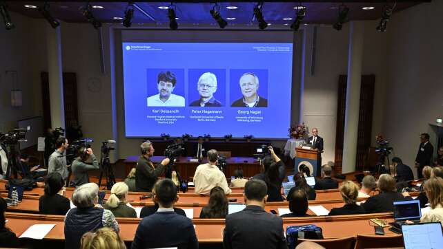 Medizin-Nobelpreis an zwei Deutsche und einen US-Forscher