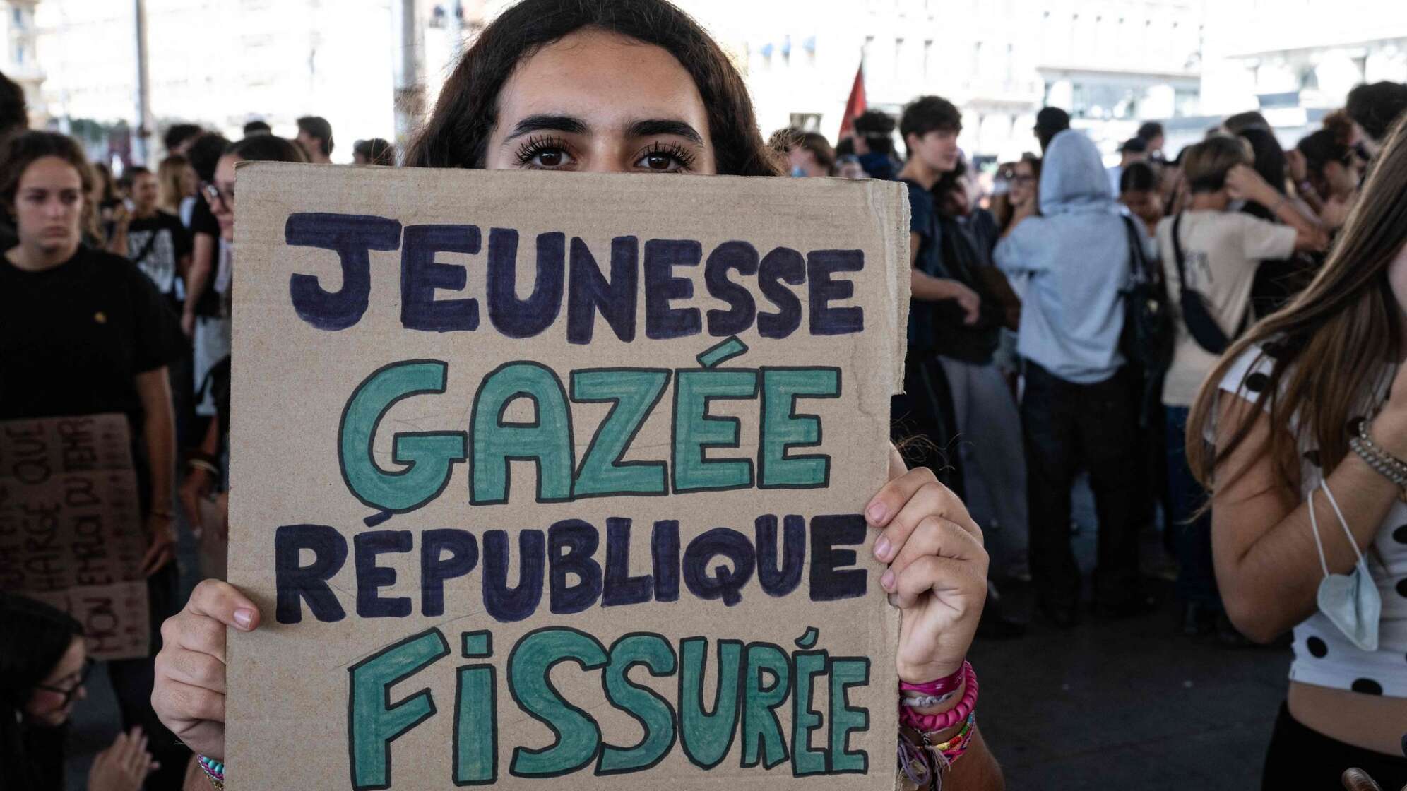 Schulproteste in Frankreich