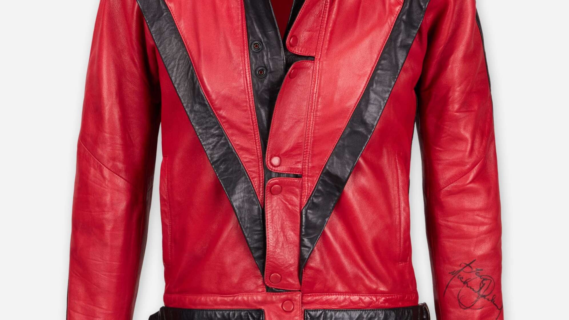 Michael Jacksons Lederjacke aus dem Musikvideo «Thriller»