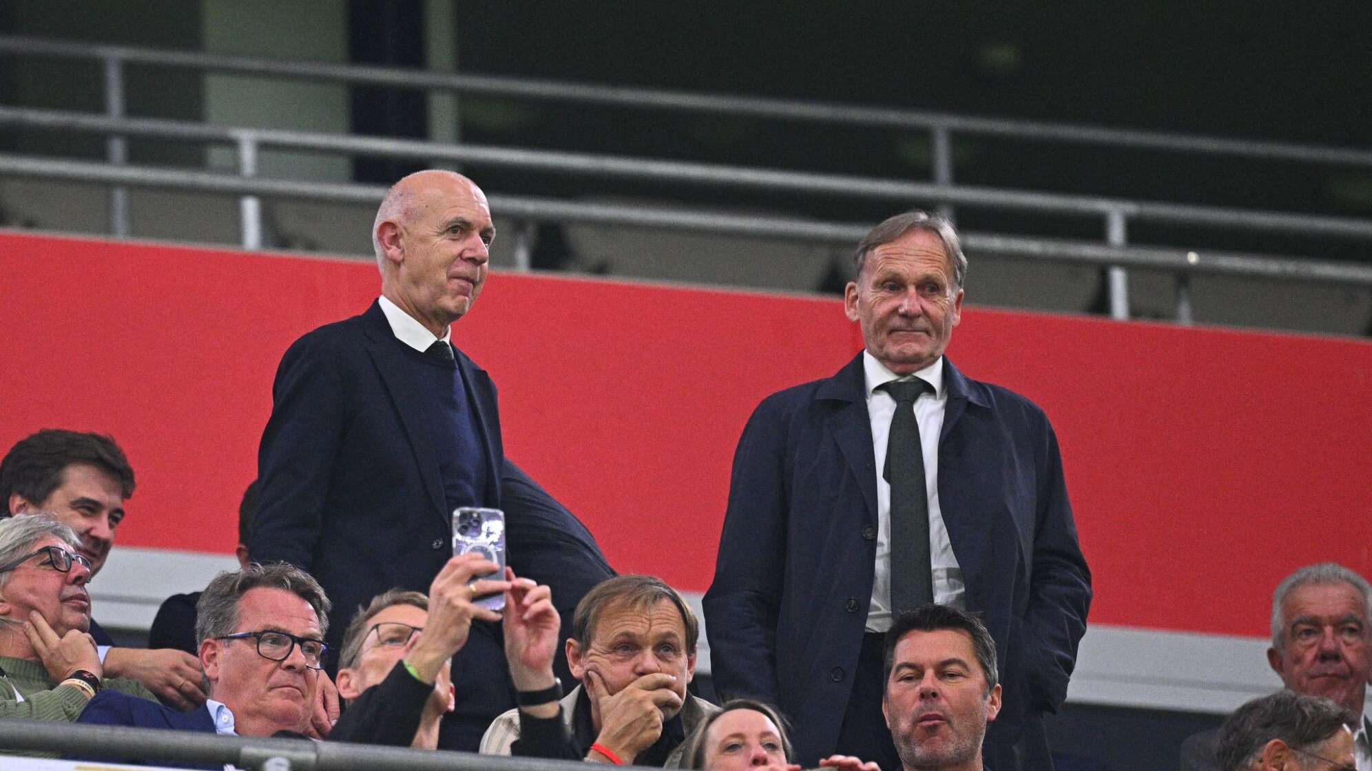Bernd Neuendorf und Hans-Joachim Watzke