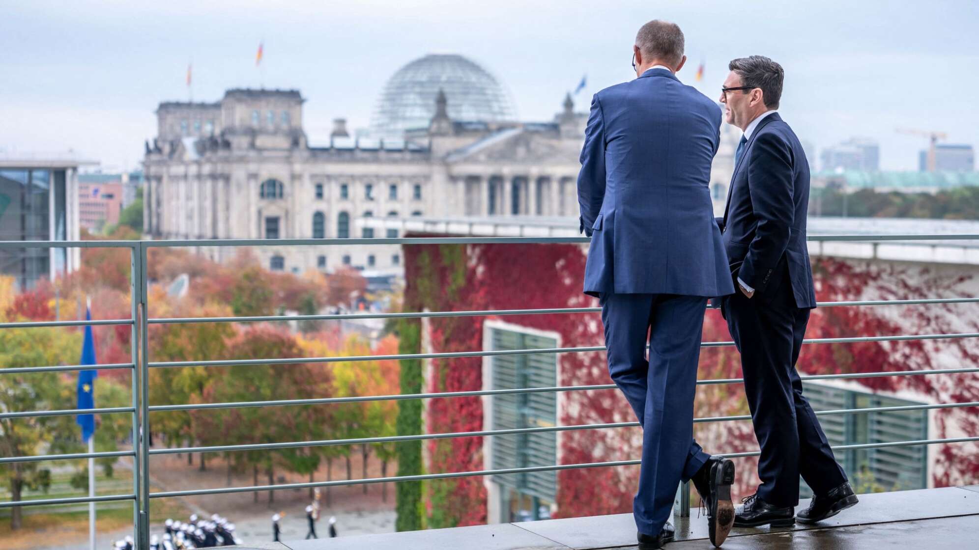 Kanzler Merz empfängt Großbritanniens Premier Burnham