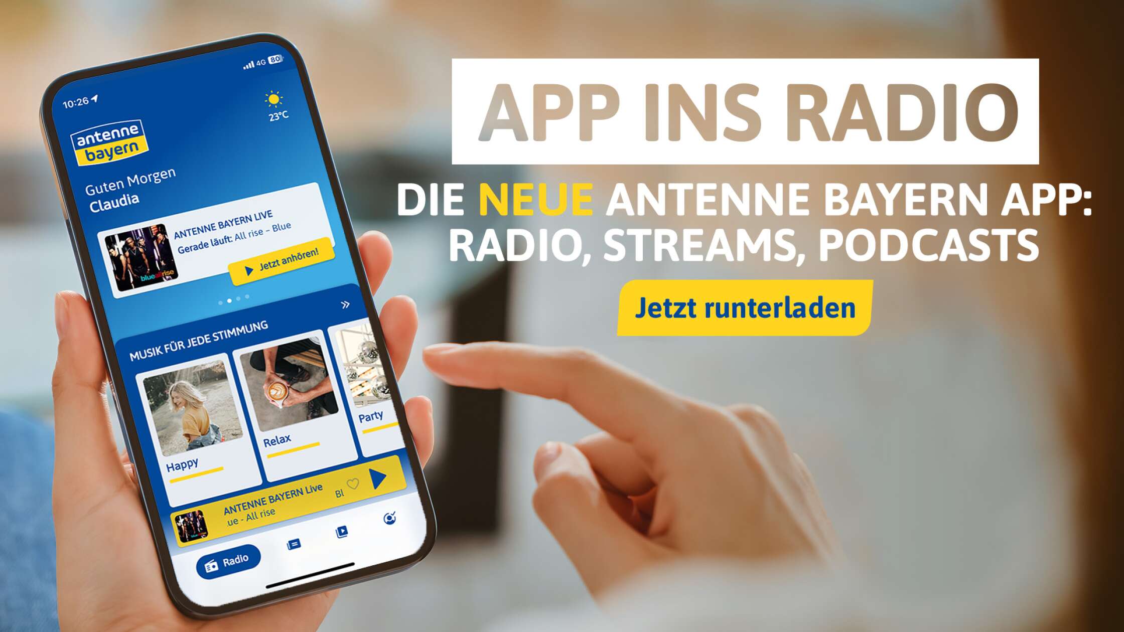 Puno Sprede Andet Jetzt kostenlose Radio-App downloaden