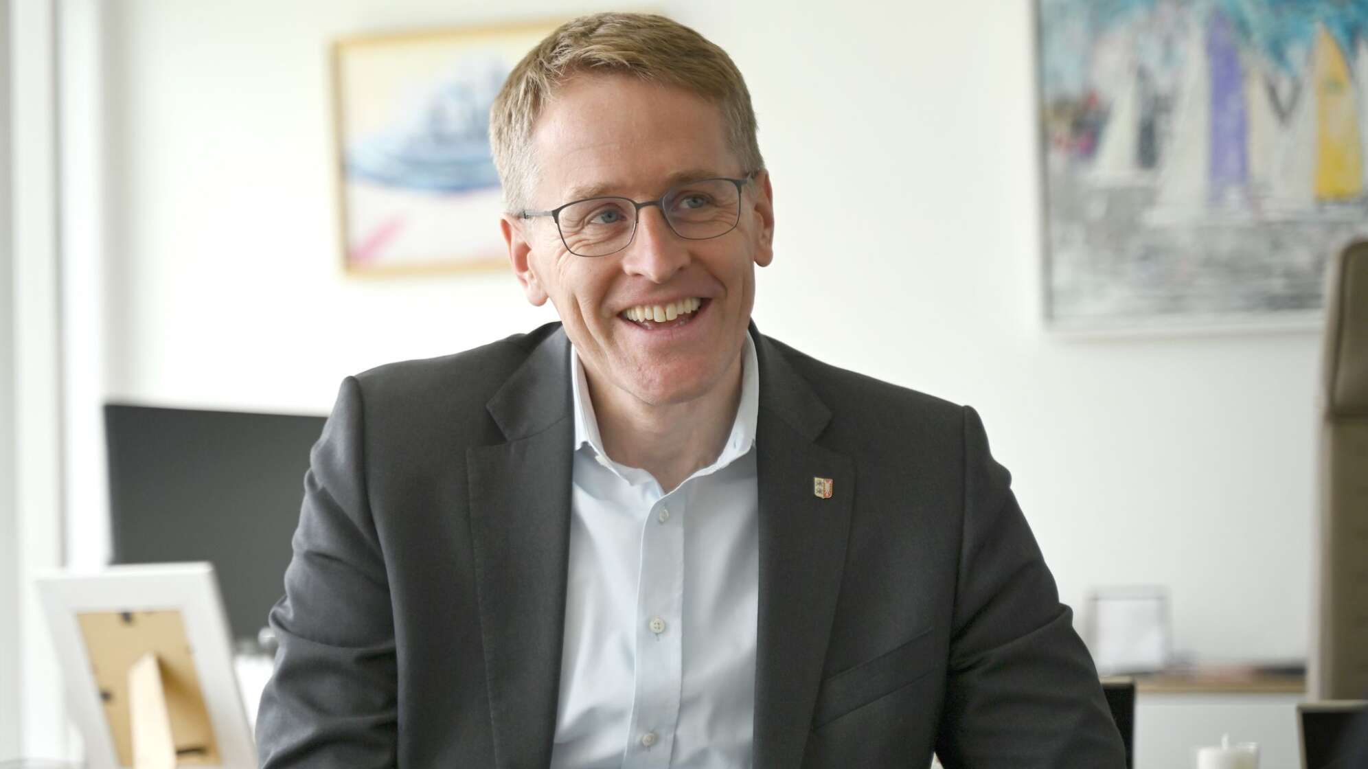 Schleswig-Holsteins Ministerpräsident Daniel Günther
