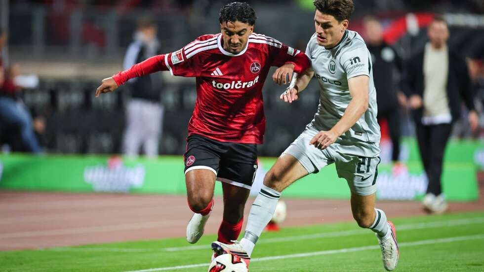 Topspiel-Spektakel: Nürnberg und Wolfsburg spielen 4:4