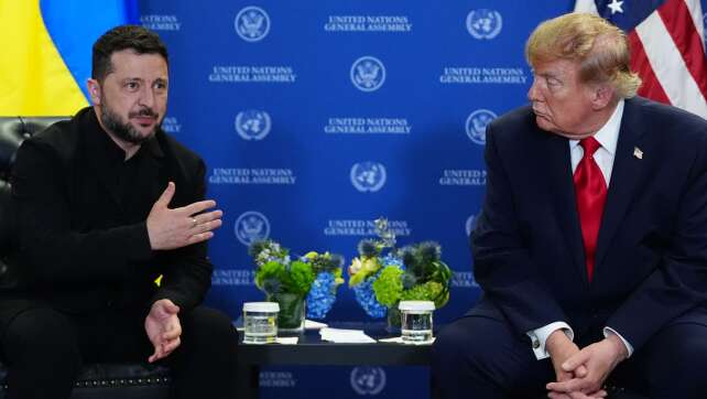 Nach Trump-Attacke: Ukrainische Regierung stützt Selenskyj