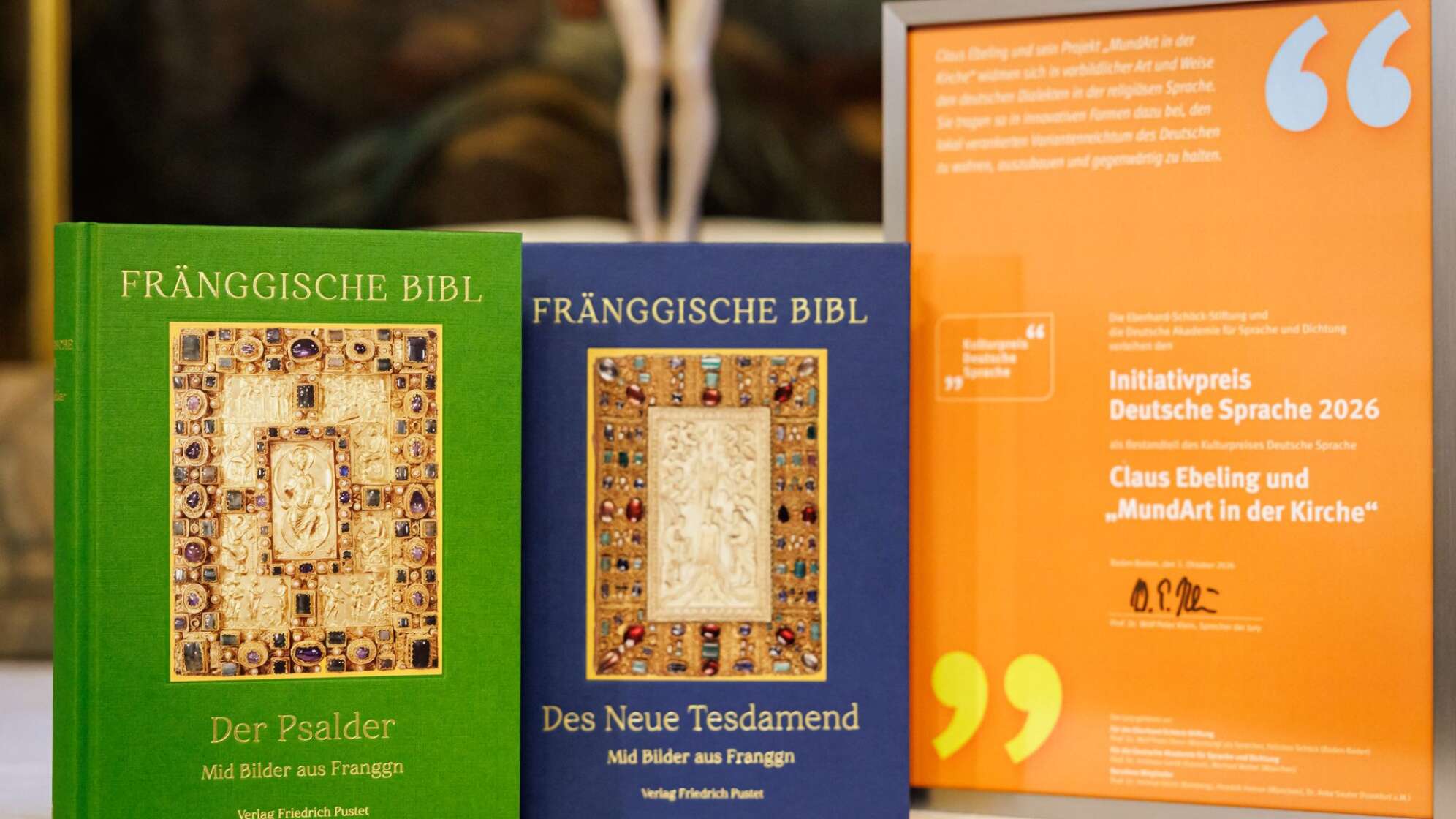 Die Psalmen erscheinen auf Fränkisch
