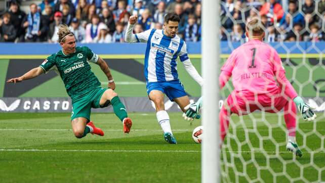 Greuther Fürth unterliegt bei Tabellenführer Hertha