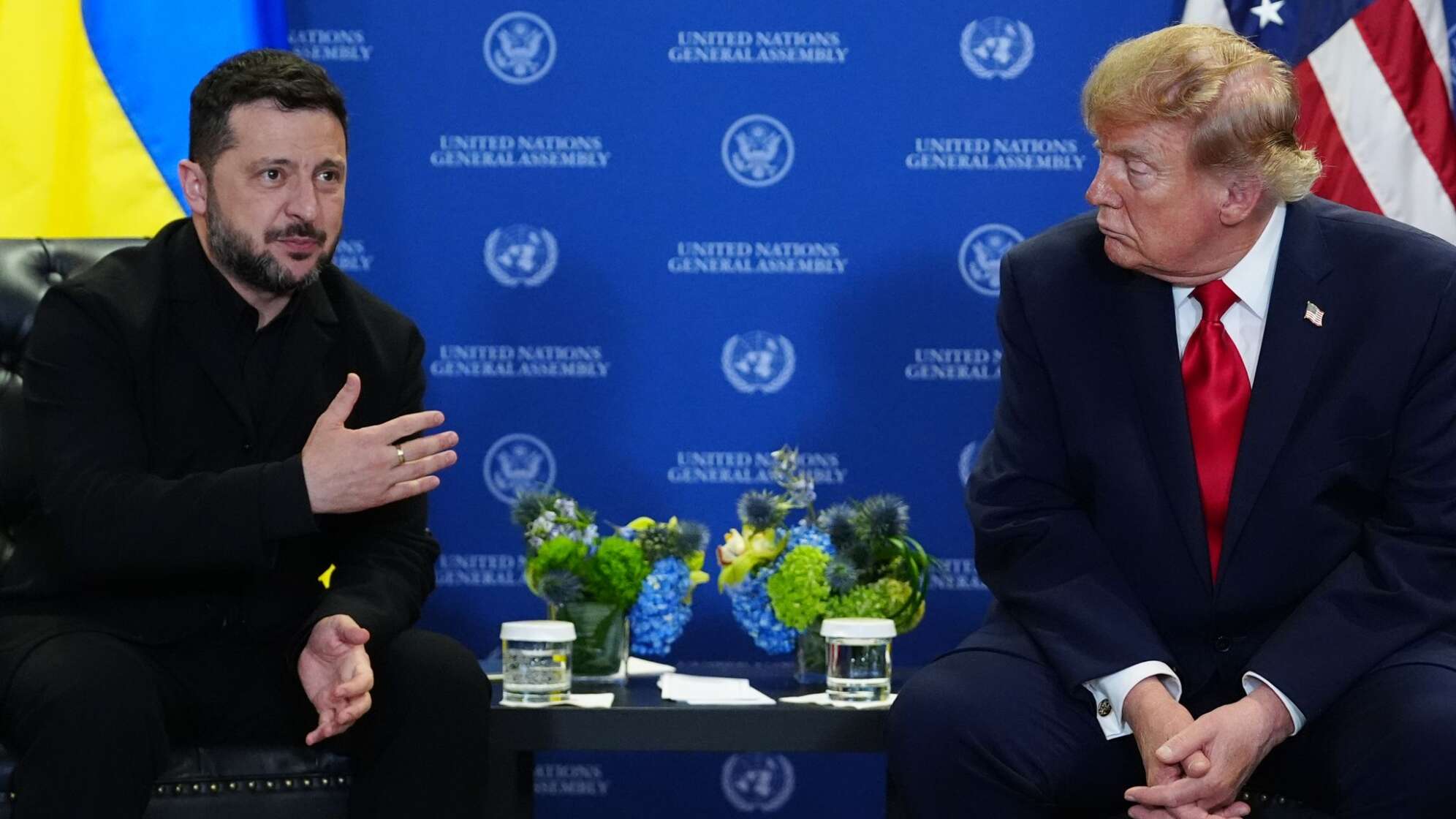 Selenskyj und Trump.