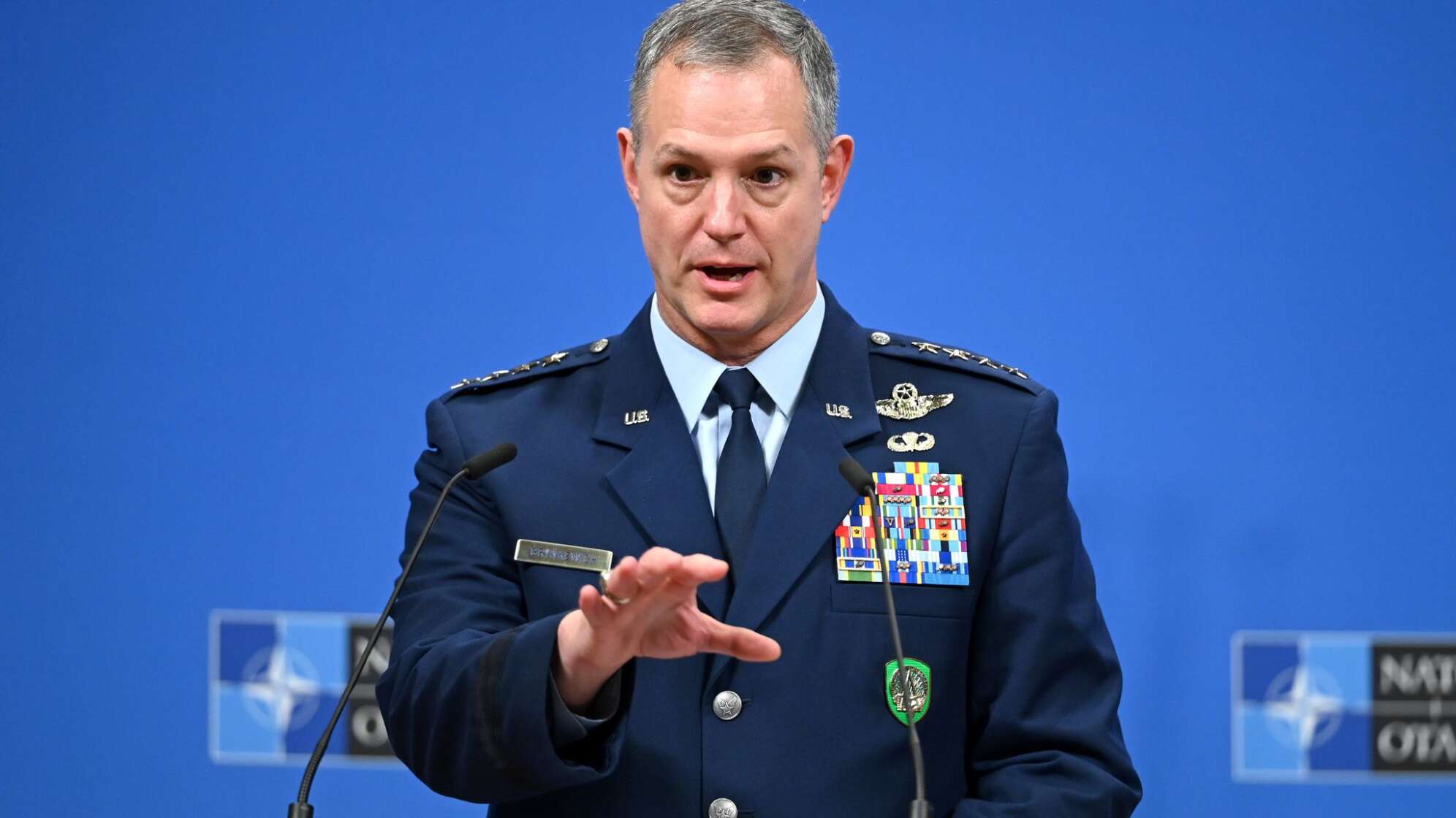 Der Oberbefehlshaber der Nato-Streitkräfte in Europa