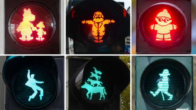 Ost-Ampelmännchen wird 65 – und hat kuriose Geschwister