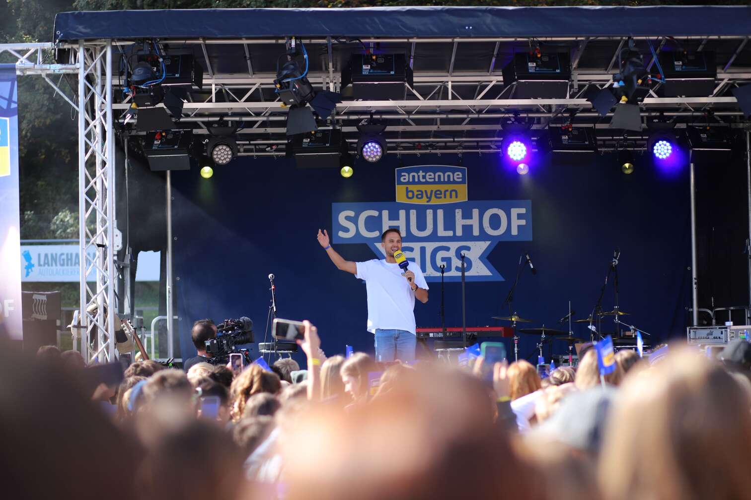 ANTENNE BAYERN Schulhof-Gig in Schongau