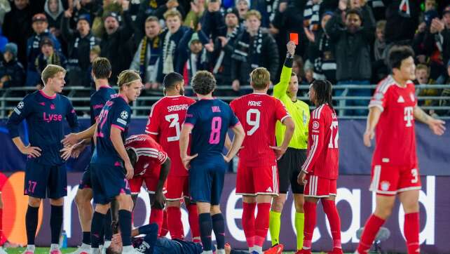 «Überblöder» Platzverweis und zu viele Bayern-Fehler