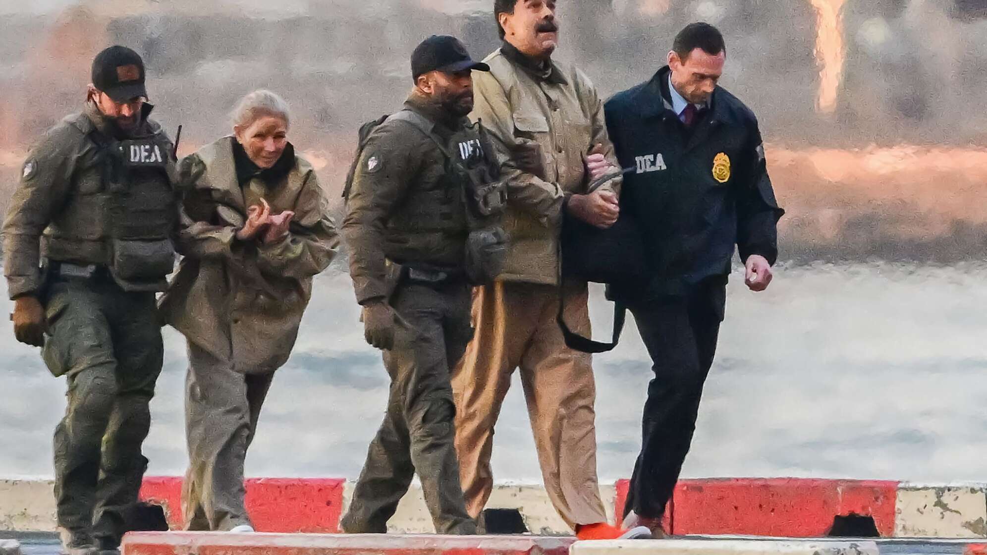 Nicolás Maduro und seine Frau wurden gefangen genommen