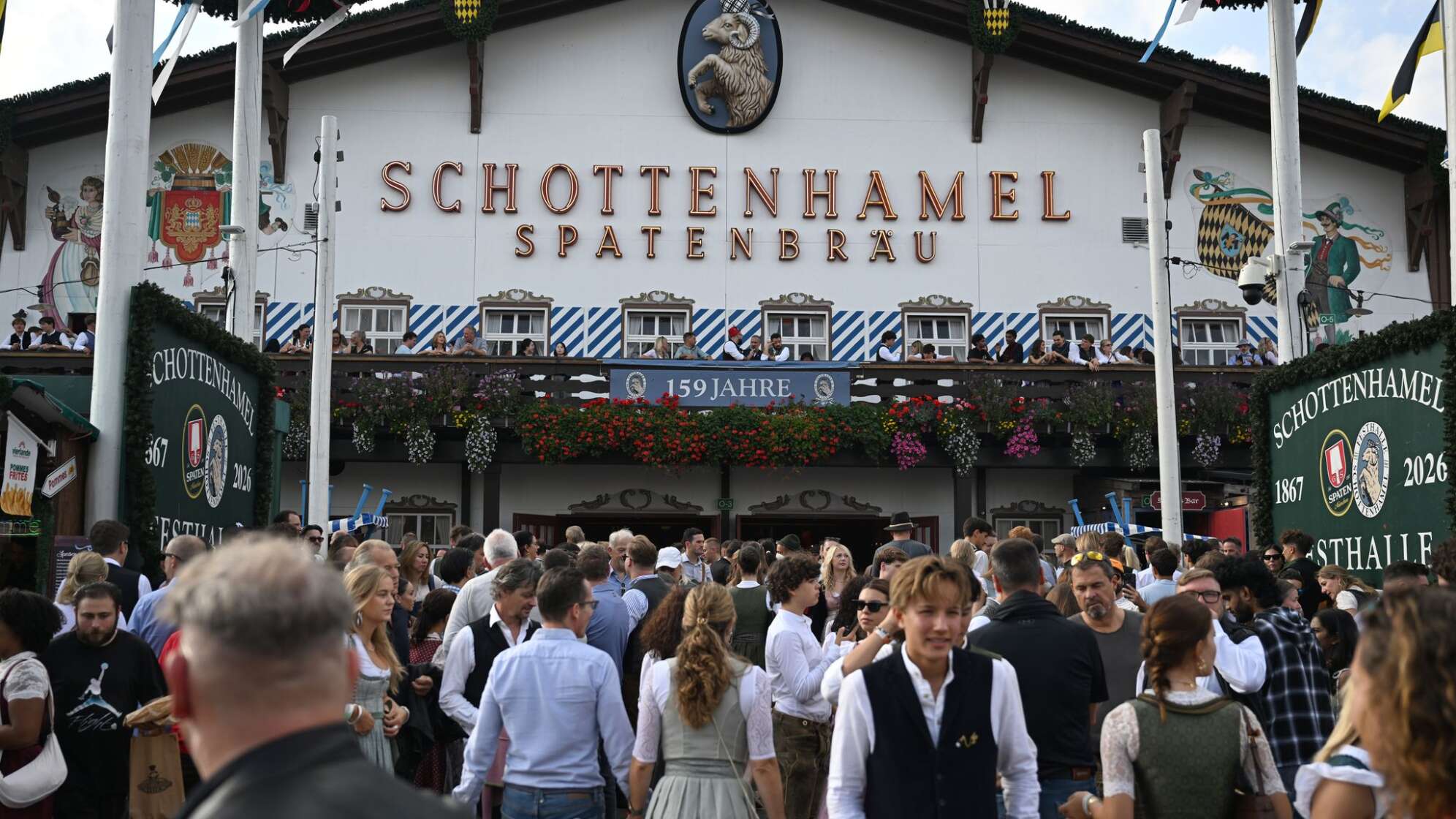 Letzter Tag Münchner Oktoberfest