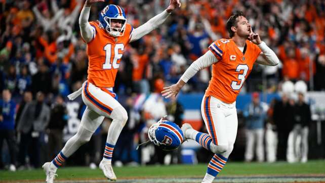 Nach Verlängerung: Broncos schlagen Champion Seattle