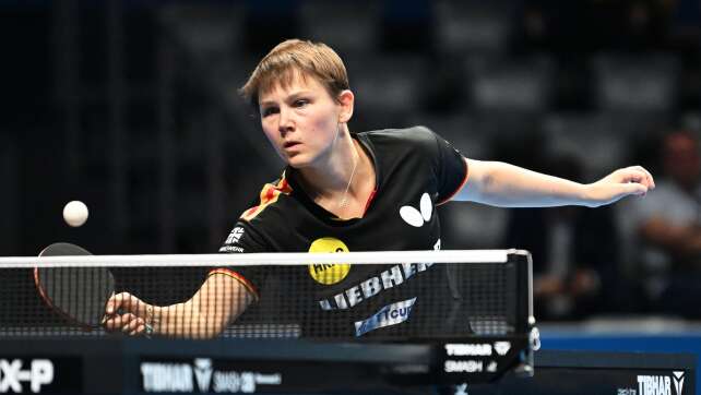 Deutsches Tischtennis-Doppel verpasst EM-Finale