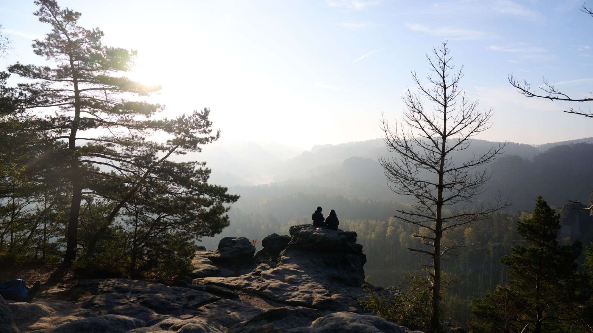 Herbstwetter in der Sächsischen Schweiz