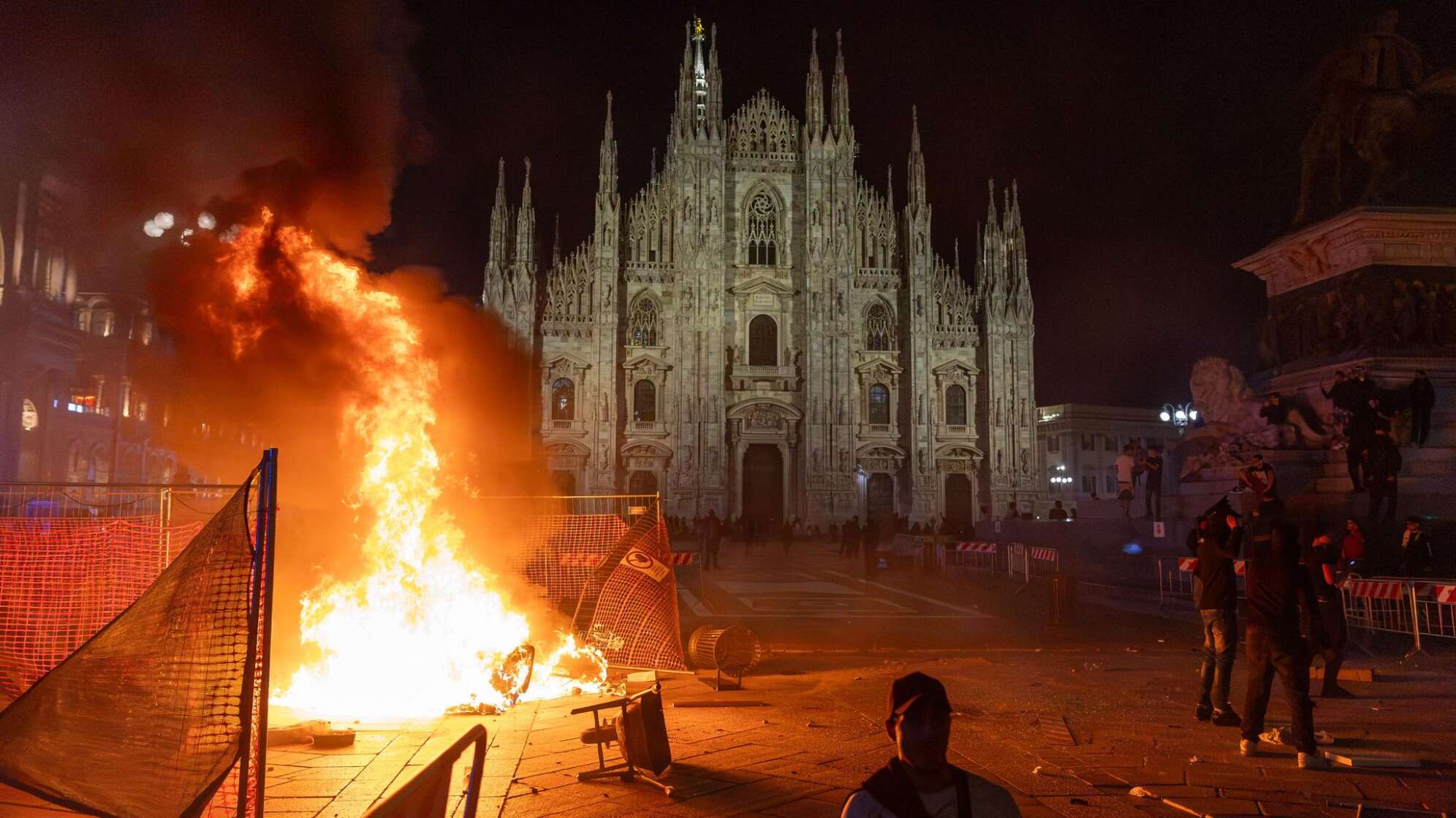 Proteste in Italien