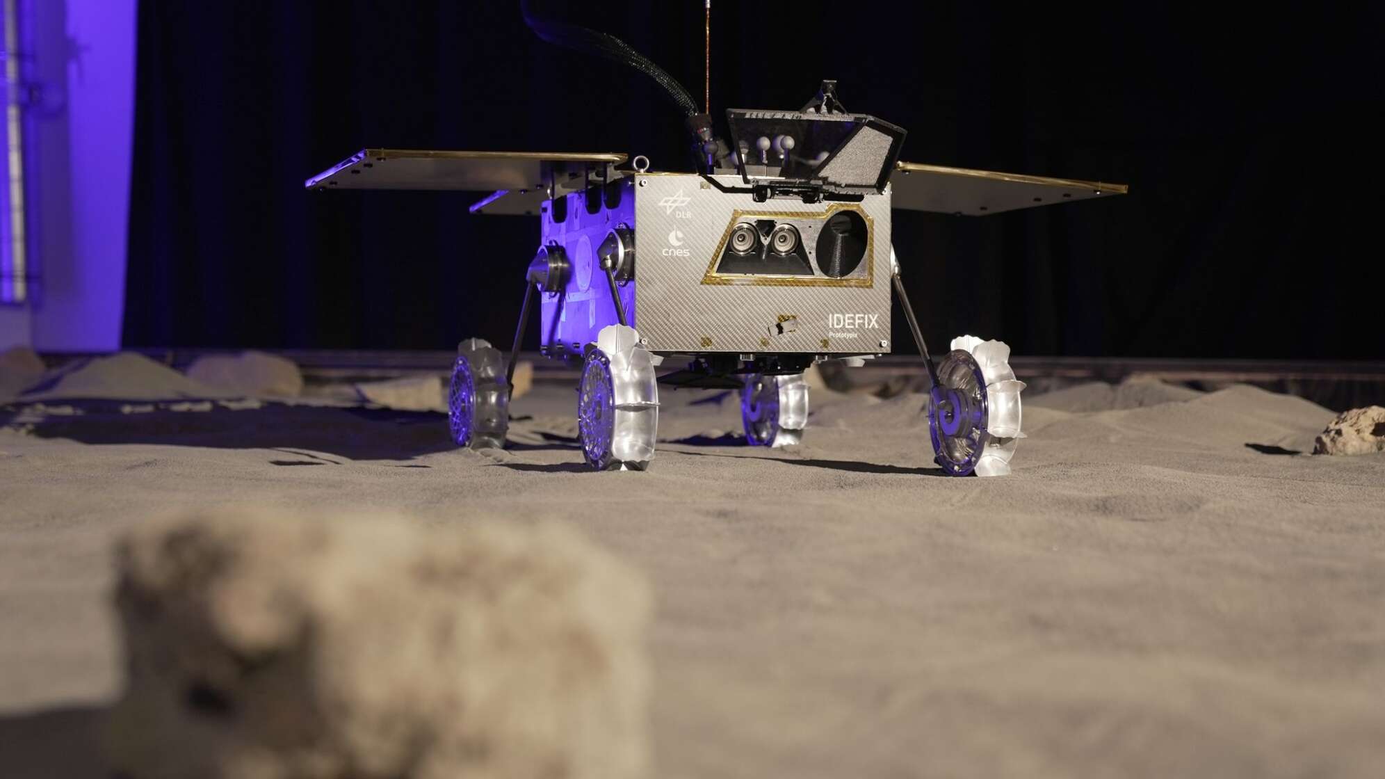 Start der Mission mit deutsch-französischen Rover «Idefix»