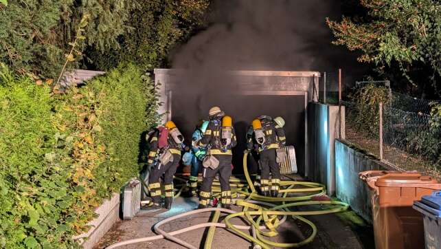 Brand in Tiefgarage: 34-Jähriger festgenommen