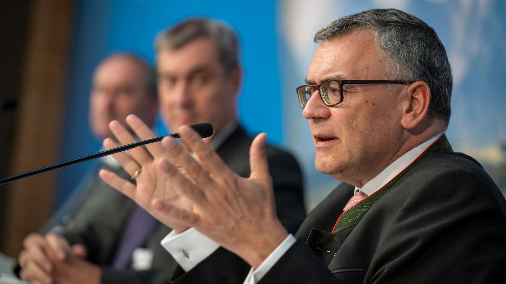 Kabinettssitzung - Pressekonferenz