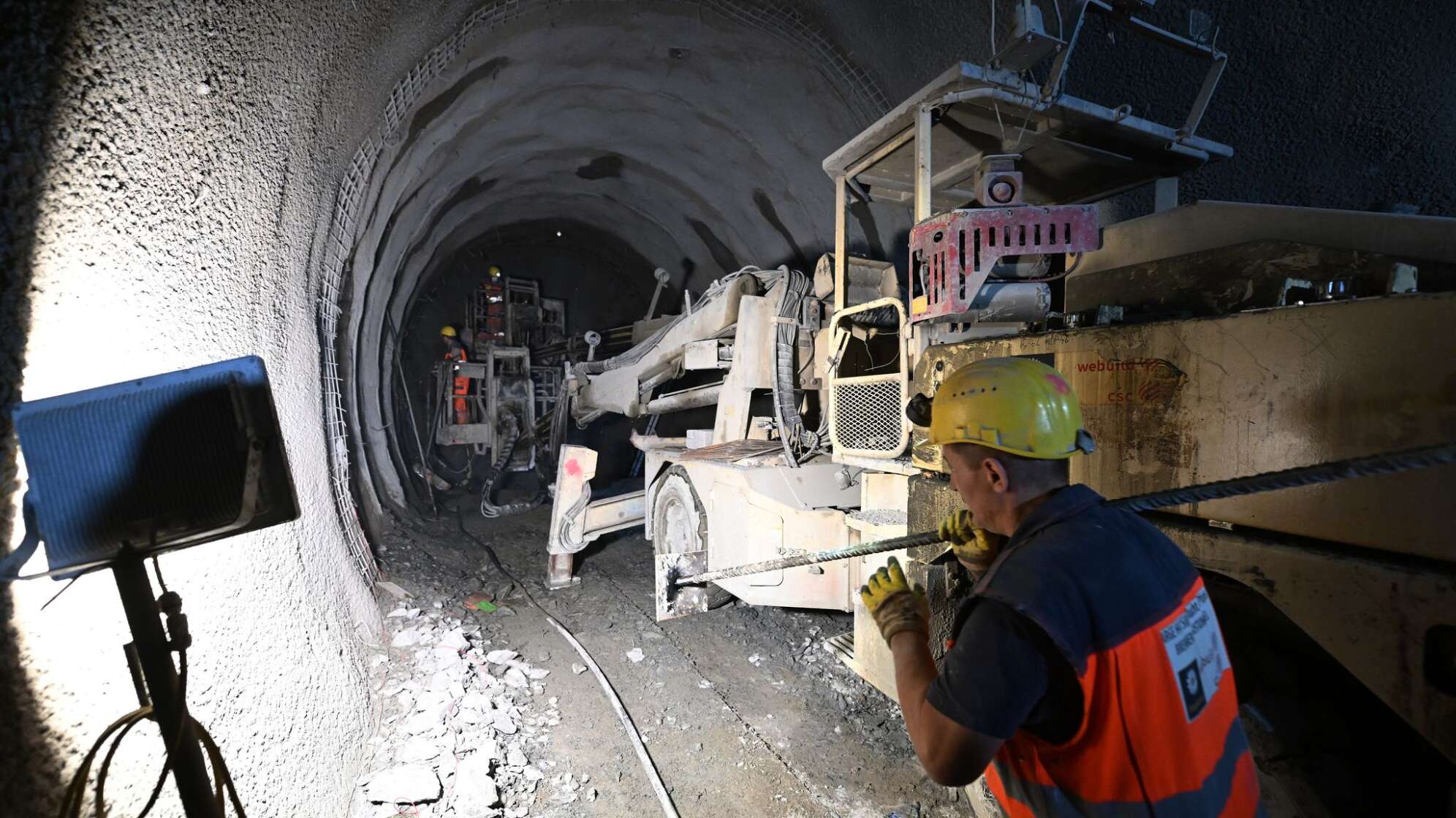Baustelle Brennerbasistunnel