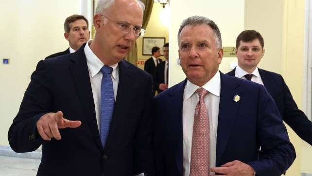 Trump-Gesandter Witkoff zu Ukraine-Gesprächen in Russland