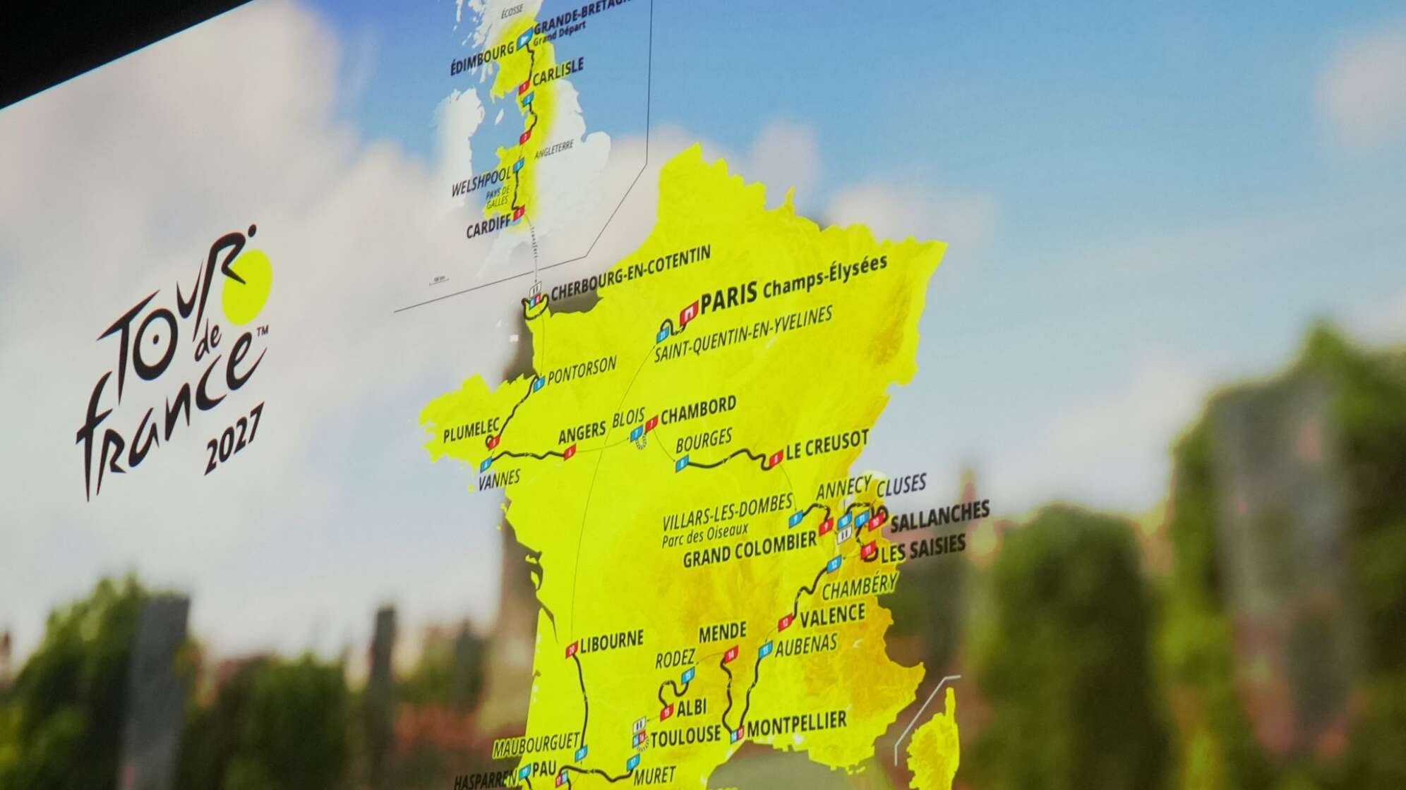 Tour de France – Vorstellung der Streckenführung