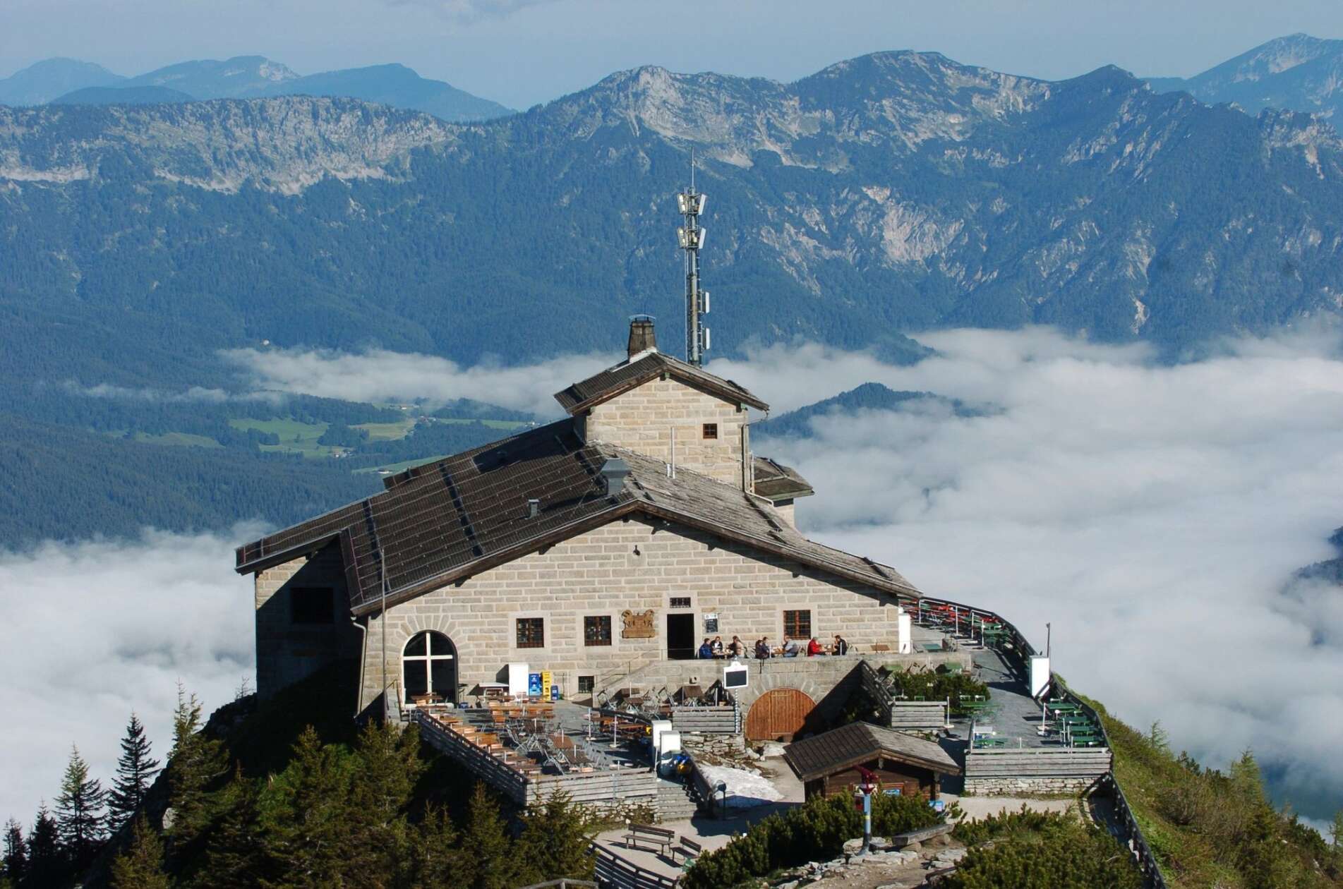 Brand in Berggasthof Kehlsteinhaus in Berchtesgaden | ANTENNE BAYERN