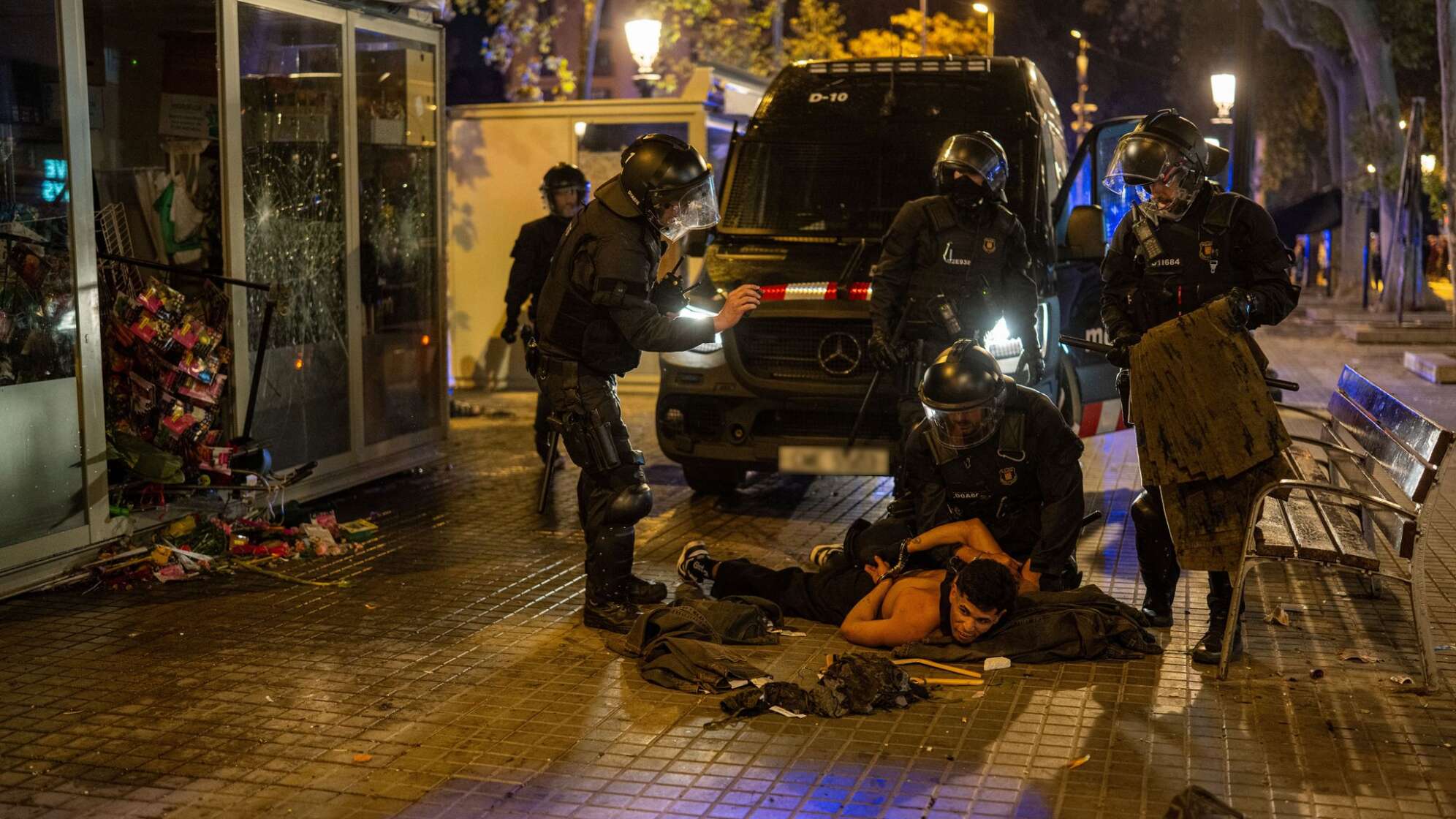 Proteste in Barcelona