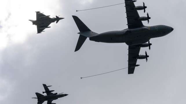 Deutsche Stabsoffiziere und Tankflugzeuge für Ukraine-Übung