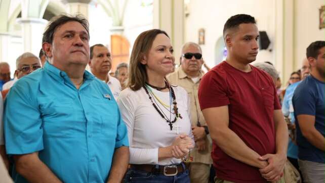 Venezuelas Opposition meldet Rückkehr von Machado