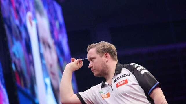 Kein EM-Titel: Schindler verliert Darts-Finale von Dortmund