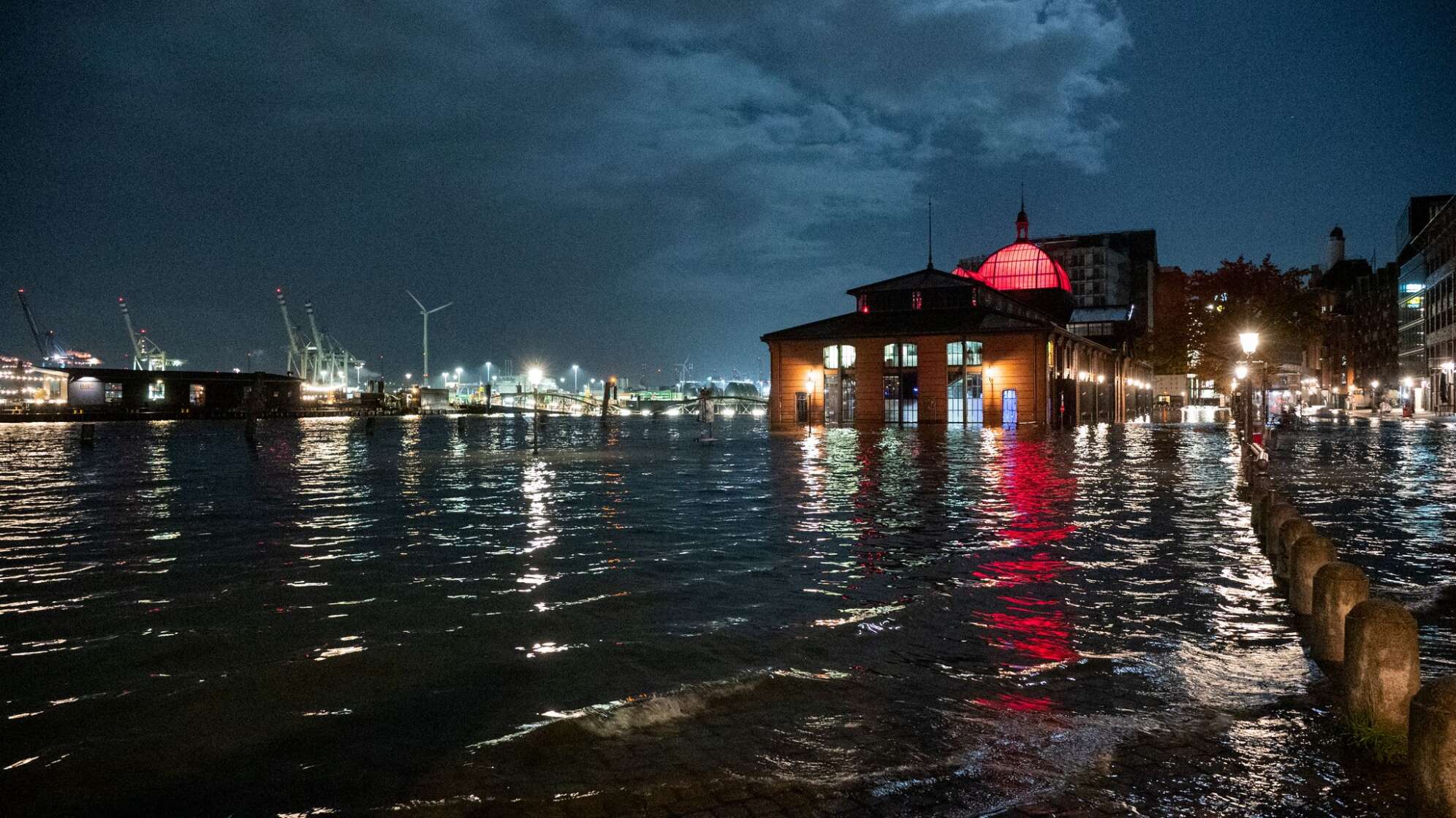 Sturmtief «Manja» - Hamburg